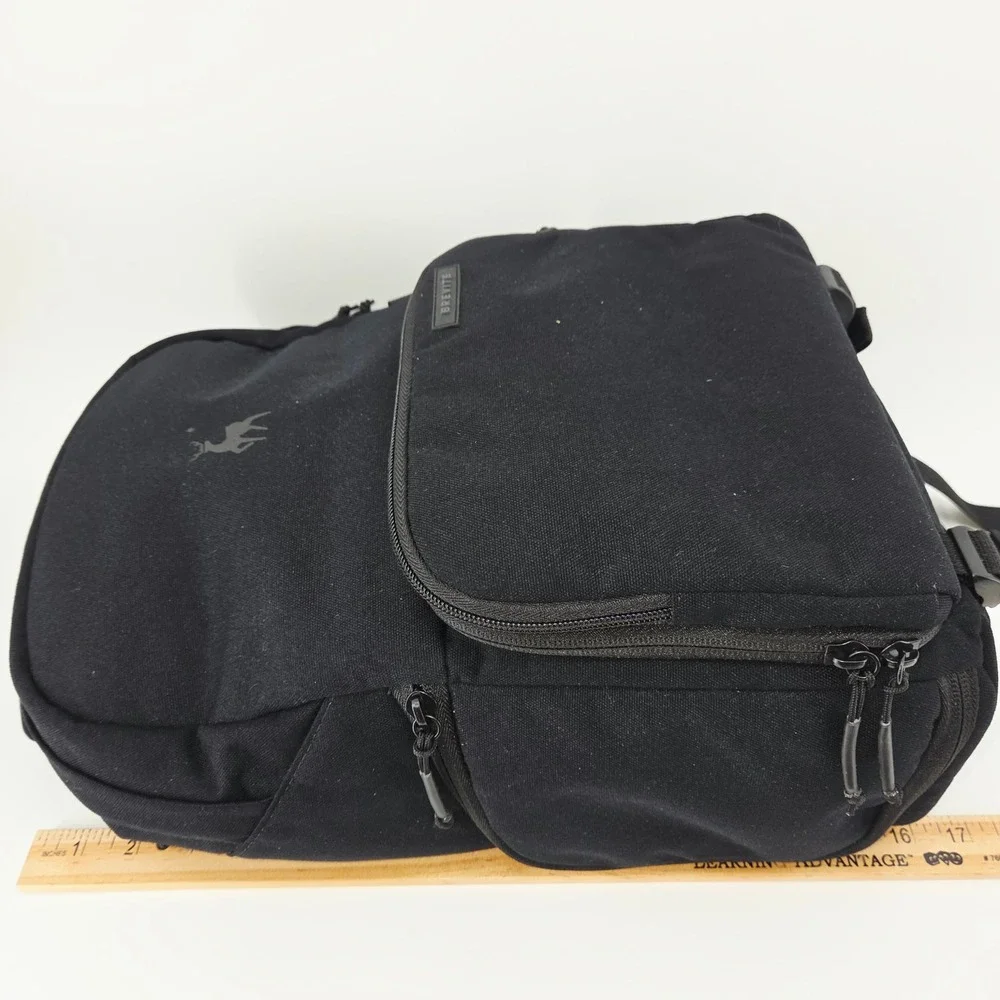 Brevite The Jumper Camera Organizer Backpack Black Laptop Bag w/ Inserts